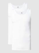 Götzburg Wäsche Tanktop aus Baumwolle im 2er-Pack in Weiss, Größe XXL