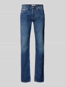 Replay Straight Fit Jeans im 5-Pocket-Design Modell 'Grover' in Jeansb...