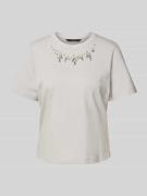 Vero Moda Regular Fit T-Shirt aus reiner Baumwolle Modell 'SIF' in Hel...