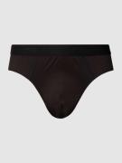 Mey Slip mit Logo-Bund in Black, Größe XL