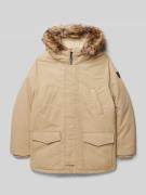 Polo Ralph Lauren Teens Regular Fit Parka mit Pattentaschen in Beige, ...