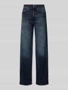 Only Wide Fit Jeans aus Baumwoll-Mix Modell 'JUICY' in Dunkelblau, Grö...