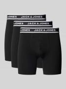 Jack & Jones Trunks mit elastischem Logo-Bund Modell 'SOLID' in Black,...