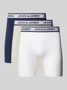 Jack & Jones Trunks mit elastischem Logo-Bund Modell 'SOLID' in Weiss,...