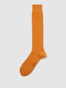 Falke Kniestrümpfe mit Schurwoll-Anteil Modell 'ClimaWool' in Orange, ...