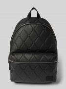 HUGO Rucksack mit Strukturmuster Modell 'Ethon Chain' in Black, Größe ...