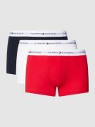 Tommy Hilfiger Regular Fit Trunks mit elastischem Label-Bund im 3er-Pa...