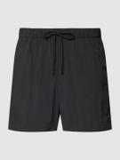 Tommy Hilfiger Badehose mit Logo-Stitching in Black, Größe S