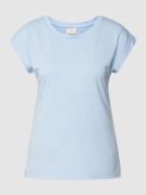 Kaffe T-Shirt mit Rundhalsausschnitt Modell 'Lise Marie' in Hellblau, ...