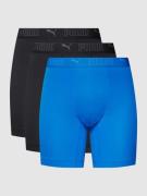 Puma Trunks mit elastischem Logo-Bund im 3er-Pack in Royal, Größe L