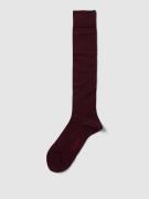 Falke Socken mit Logo-Stitching Modell 'Tiago' in Bordeaux, Größe 41/4...