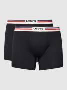 Levi's® Trunks mit elastischem Logo-Bund in Black, Größe L