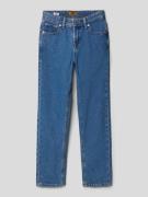 Jack & Jones Jeans mit Label-Patch Modell 'CLARK' in Blau, Größe 140