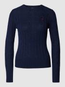 Polo Ralph Lauren Strickpullover mit Label-Stitching Modell 'JULIANNA'...