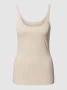 OPUS Tanktop Steppnähten Modell 'DAILY' in Beige, Größe 36