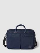 Guess Laptoptasche mit Schulterriemen Modell 'CERTOSA' in Dunkelblau, ...