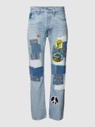 Levi's® Jeans mit Patches Modell 'SURF' in Hellblau, Größe 33/34