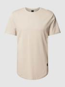 Only & Sons T-Shirt mit abgerundetem Saum Modell 'MATT' in Beige, Größ...