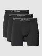 Calvin Klein Underwear Trunks mit elastischem Bund in Black, Größe L