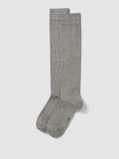 BOSS Socken mit geripptem Abschluss im 2er-Pack in Mittelgrau, Größe 3...