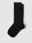 BOSS Socken mit Strukturmuster im 2er-Pack in Black, Größe 39-42