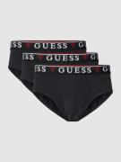 Guess Slip mit elastischem Bund Modell 'BRIAN HERO' im 3er-Pack in Bla...