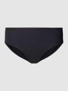 Hanro Slip in unifarbenem Design Modell 'Allure' in Black, Größe L