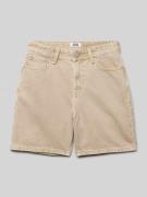 Jack & Jones Jeansshorts im 5-Pocket-Design in Sand Melange, Größe 128