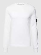 Calvin Klein Jeans Longsleeve aus Baumwolle mit Strukturmuster Modell ...