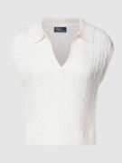 Polo Ralph Lauren Pullunder aus Baumwoll-Mix mit Kaschmir-Anteil in Ec...