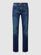 Jack & Jones Regular Fit Jeans mit Knopfverschluss Modell 'CLARK' in J...