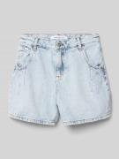 Calvin Klein Jeans Jeansshorts mit Label-Patch in Blau, Größe 140