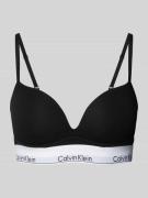 Calvin Klein Underwear Push-Up-BH mit Label-Bund Modell 'MODERN CTN' i...