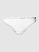 Calvin Klein Underwear Slip in unifarbenem Design in Weiss, Größe L