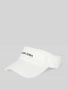 Tommy Hilfiger Visor mit Label-Stitching in Offwhite, Größe 1