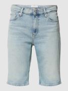 Calvin Klein Jeans Bermudas in Denim-Optik in Hellblau, Größe 32