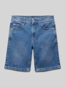 Tom Tailor Skinny Fit Jeansshorts im 5-Pocket-Design in Blau, Größe 15...