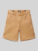 Jack & Jones Loose Fit Shorts mit Modell 'TONY' in Camel, Größe 140