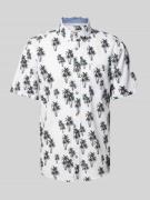 Tom Tailor Regular Fit Freizeithemd aus Leinen-Baumwoll-Mix in Weiss, ...