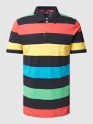 Christian Berg Men Regular Fit Poloshirt mit Streifenmuster in Marine,...