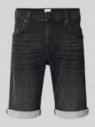 Mustang Straight Leg Jeansshorts im 5-Pocket-Design Modell 'Chicago' i...