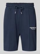 Jack & Jones Sweatshorts mit Tunnelzug Modell 'ESTERBRO' in Marine, Gr...