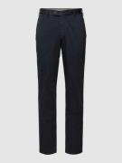 Hiltl Regular Fit Chino im unifarbenen Design Modell 'Tilo' in Black, ...