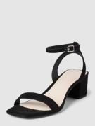 Only Sandalette mit Dornschließe Modell 'HANNA' in Black, Größe 38