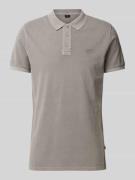 JOOP! Jeans Regular Fit Poloshirt im unifarbenen Design Modell 'Ambros...