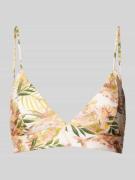 Barts Bikini-Oberteil mit Allover-Print Modell 'Estellu' in Beige, Grö...