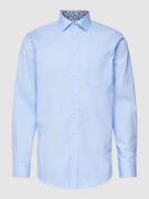 SEIDENSTICKER REGULAR FIT Regular Fit Businesshemd aus Popeline in Ble...