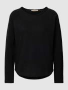 Smith and Soul Longsleeve mit Rundhalsausschnitt in Black, Größe S