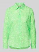 Christian Berg Woman Bluse mit Allover-Print in Apfel, Größe 36