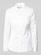 ETERNA Hemdbluse mit Kentkragen Modell 'Favi' in Weiss, Größe 44